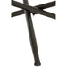 Salontafel Bruin Metaal Rond 100 cm-Salontafels-J-Line