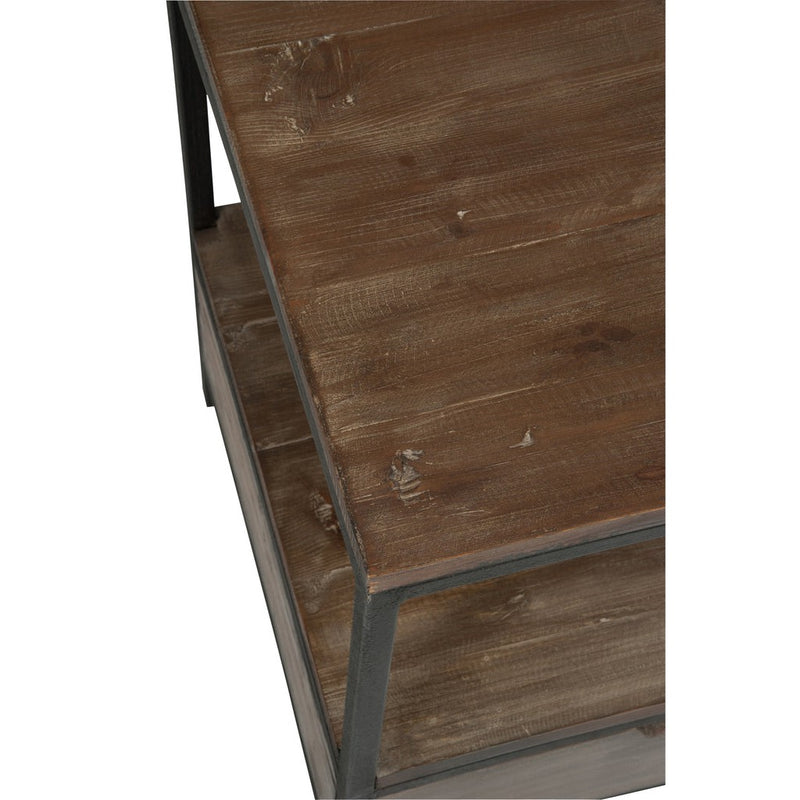 Salontafel Bruin Recycled hout 50x120 cm-Salontafels-J-Line