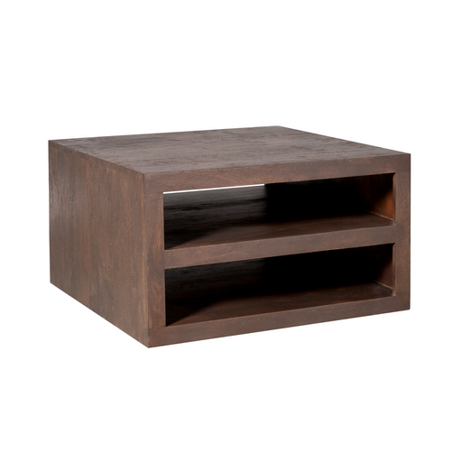 Salontafel Brussel Bruin Mangohout 80 cm-Salontafels-Starfurn