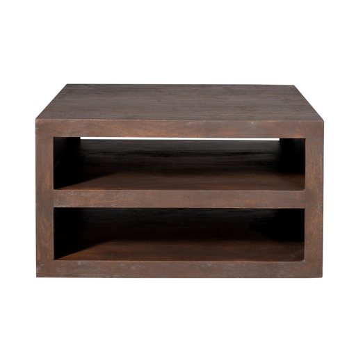 Salontafel Brussel Bruin Mangohout 80 cm-Salontafels-Starfurn