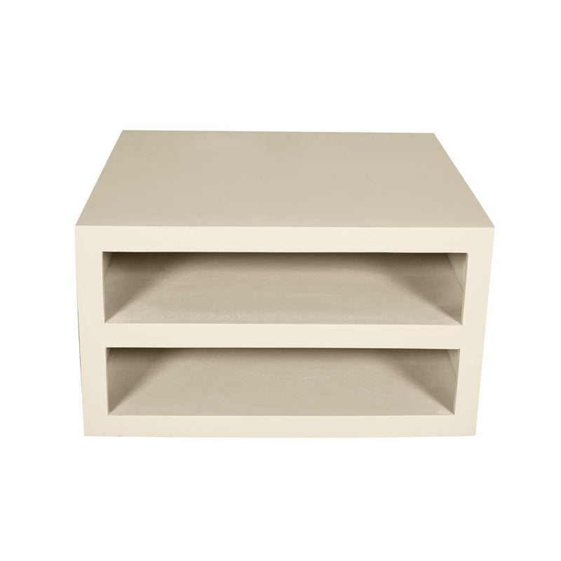 Salontafel Brussel Zand Mangohout 80 cm 80x80x45 cm-Salontafels-Starfurn