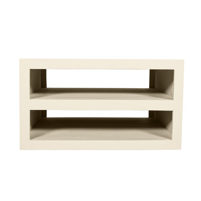 Salontafel Brussel Zand Zand Mangohout 80 cm-Salontafels-Starfurn