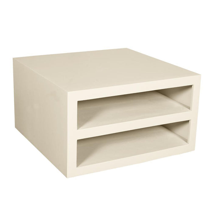 Salontafel Brussel Zand Zand Mangohout 80 cm-Salontafels-Starfurn
