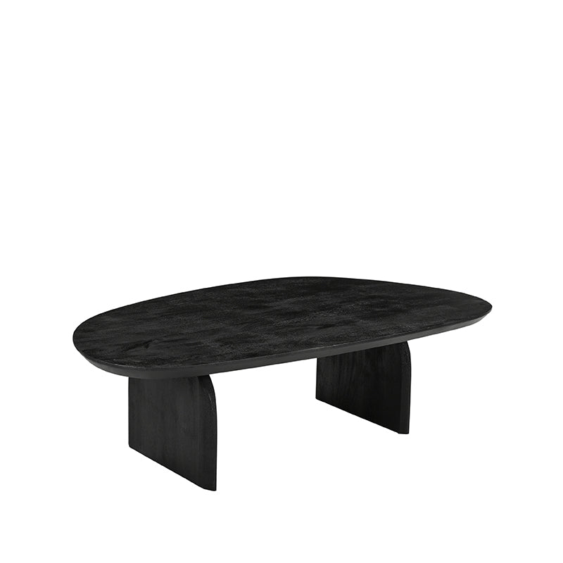 Salontafel Cooper Zwart Mangohout 135 cm 135x75x38 cm-Salontafels-LABEL51