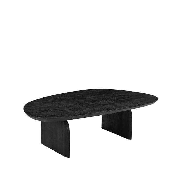 Salontafel Cooper Zwart Mangohout 135 cm 135x75x38 cm-Salontafels-LABEL51
