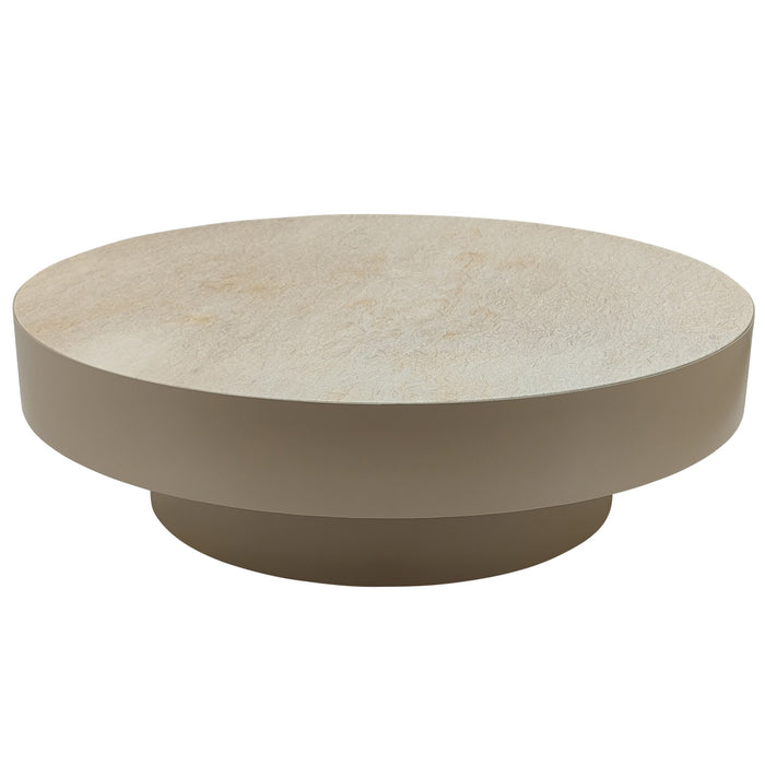 Salontafel Corfu Marmer Beige 90 cm
