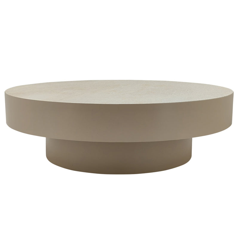 Salontafel Corfu Marmer Beige 90 cm-Salontafels-PTMD