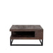 Salontafel Cube Espresso Mangohout 80 cm 80x80x40 cm-Salontafels-LABEL51