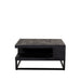 Salontafel Cube Zwart Mangohout 80 cm 80x80x40 cm-Salontafels-LABEL51