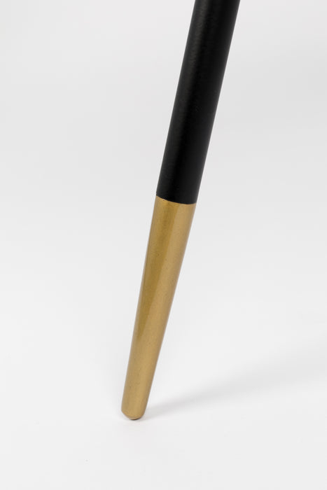 Salontafel Denise Ash veneer Goud Ø61x40 cm-Salontafels-Creating Home