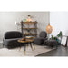 Salontafel Denise Ash veneer Goud Ø61x40 cm-Salontafels-Creating Home