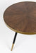 Salontafel Denise Ash veneer Goud Ø61x40 cm-Salontafels-Creating Home