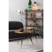 Salontafel Denise Ash veneer Goud Ø61x40 cm-Salontafels-Creating Home