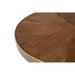 Salontafel Denise Ash veneer Goud Ø61x40 cm-Salontafels-Creating Home