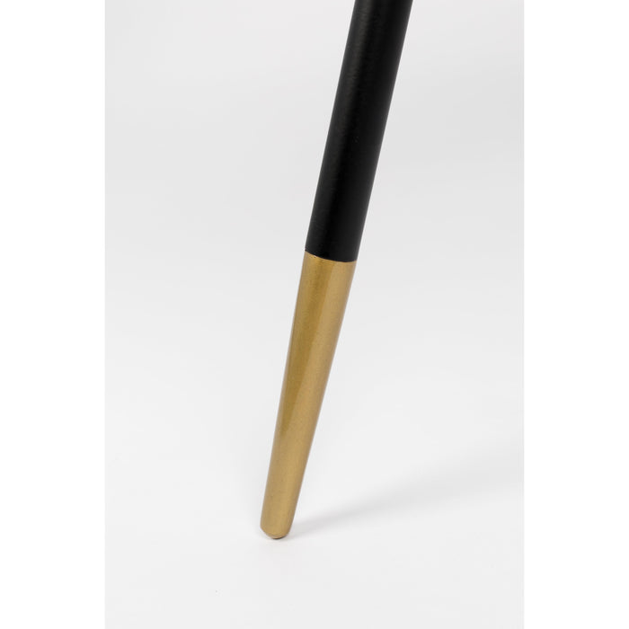Salontafel Denise Ash veneer Goud Ø61x40 cm-Salontafels-Creating Home
