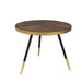 Salontafel Denise Ash veneer Goud Ø61x40 cm-Salontafels-Creating Home