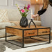Salontafel Denver | 80x80 cm-Salontafels-Starfurn