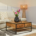 Salontafel Denver | 80x80 cm-Salontafels-Starfurn