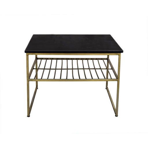 Salontafel Dian Marble Marmer Zwart 55 cm-Salontafels-Livingfurn