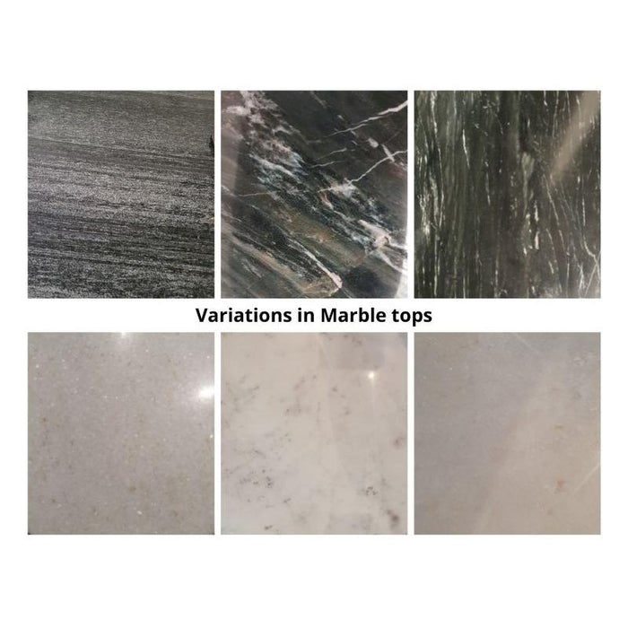 Salontafel Dian Marble Marmer Zwart 55 cm-Salontafels-Livingfurn
