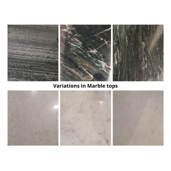Salontafel Dian Marble Marmer Zwart 55 cm-Salontafels-Livingfurn