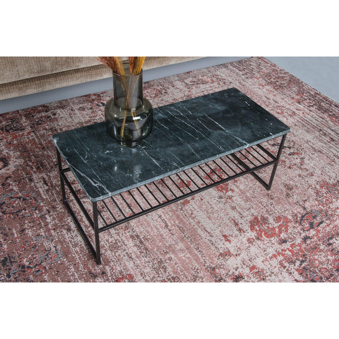 Salontafel Dian Marble Marmer Zwart 90x40 cm 12722-Salontafels-Livingfurn