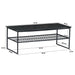 Salontafel Dian Marble Marmer Zwart 90x40 cm 12722-Salontafels-Livingfurn