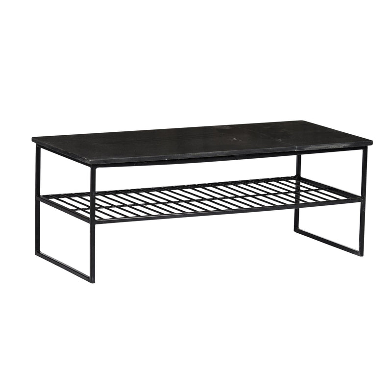 Salontafel Dian Marble Marmer Zwart 90x40 cm 12722-Salontafels-Livingfurn