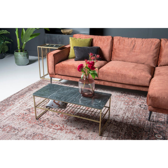 Salontafel Dian Marble Marmer Zwart 90x40 cm 12728-Salontafels-Livingfurn