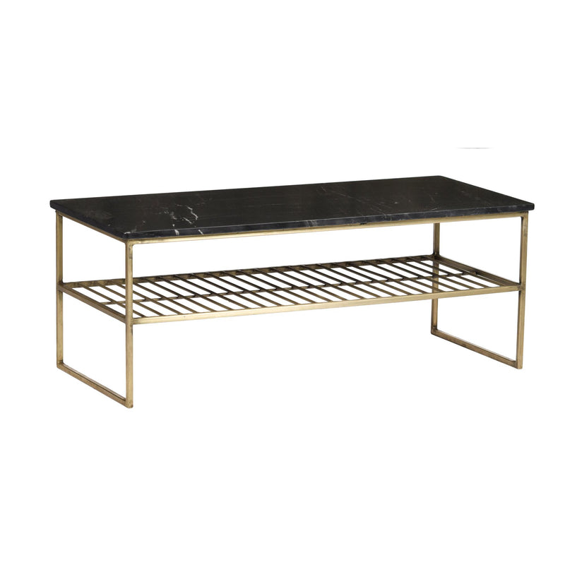 Salontafel Dian Marble Marmer Zwart 90x40 cm 12728-Salontafels-Livingfurn