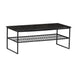 Salontafel Dian Marble Marmer Zwart 90x40 cm-Salontafels-Livingfurn