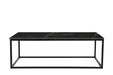 Salontafel Dion Marble Marmer Zwart 120x60 cm-Salontafels-Livingfurn