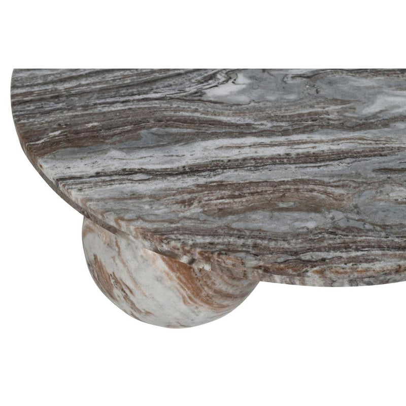Salontafel Diro Marmer Beige 99 cm-Salontafels-PTMD