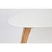 Salontafel Drop Set van 2 Hout Beige 50x100 cm
