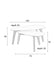 Salontafel Drop Set van 2 Hout Beige 50x100 cm-Salontafels-Creating Home