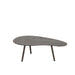 Salontafel Druppel aluminium/ijzer zwart small-Salontafels-J-Line