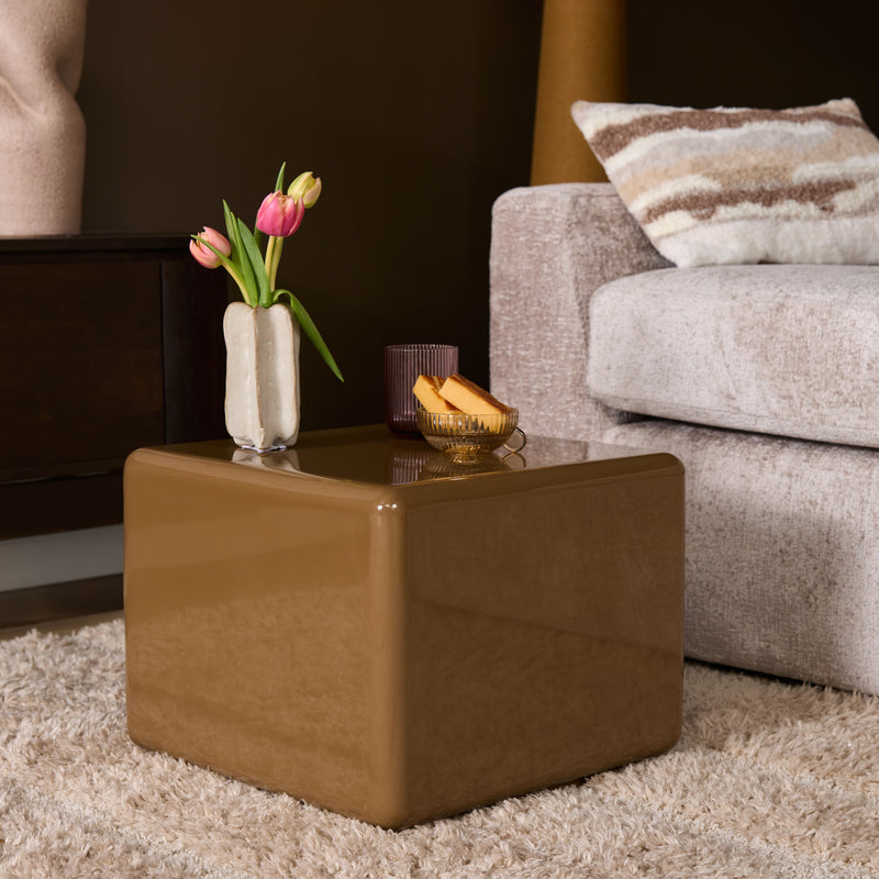 Salontafel Elias Bruin MDF 40 cm 40x40x32 cm-Salontafels-Starfurn