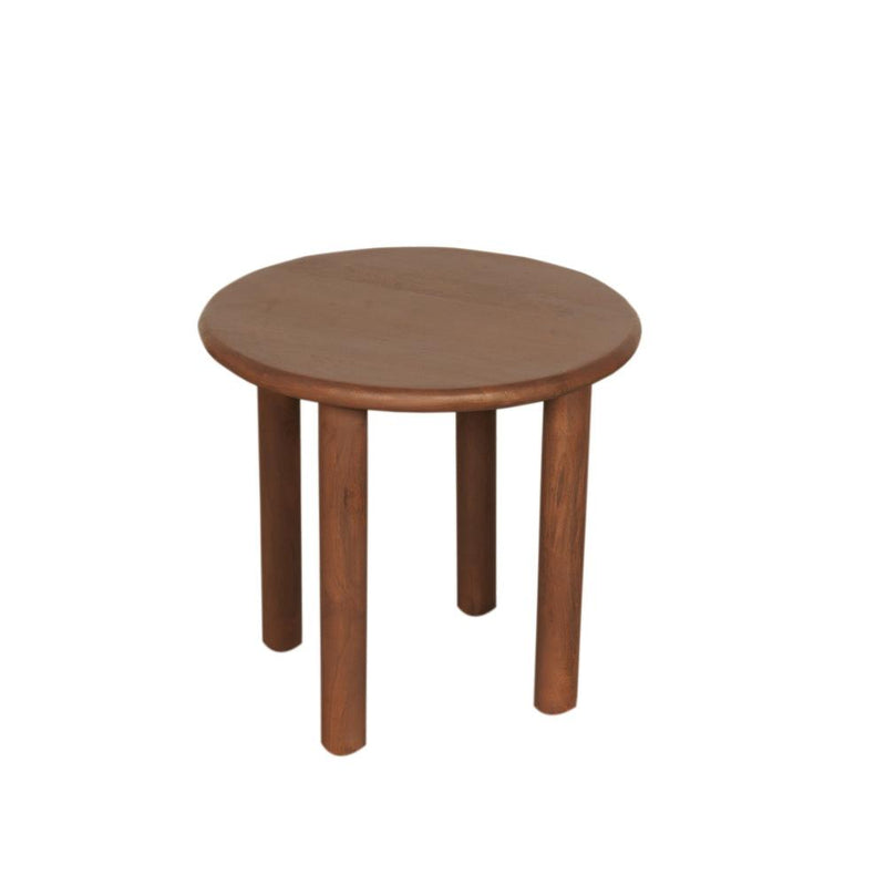 Salontafel Enzo Walnoot Mangohout 37 cm 37x37x41 cm-Salontafels-Starfurn