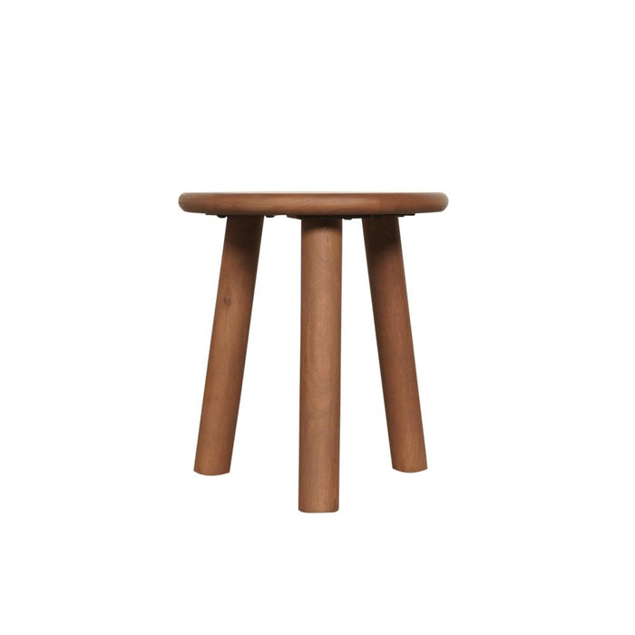 Salontafel Enzo Walnoot Mangohout 37 cm 37x37x41 cm-Salontafels-Starfurn