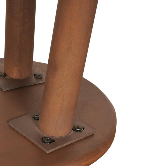 Salontafel Enzo Walnoot Mangohout 37 cm 37x37x41 cm-Salontafels-Starfurn