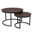 Salontafel Enzo Walnoot Mangohout 37 cm-Salontafels-Starfurn