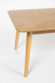 Salontafel Fabio 120x60 Eikenfineer Naturel 60x120 cm-Salontafels-Creating Home