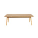 Salontafel Fabio 120x60 Eikenfineer Naturel 60x120 cm-Salontafels-Creating Home