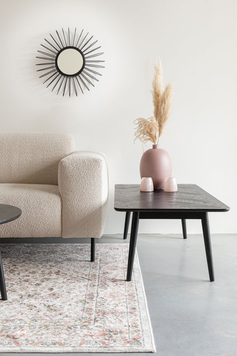 Salontafel Fabio 120x60 Eikenfineer Zwart 60x120 cm-Salontafels-Creating Home
