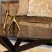 Salontafel Faye Ovaal Zwart marmer 130x70x46 cm-Salontafels-Starfurn