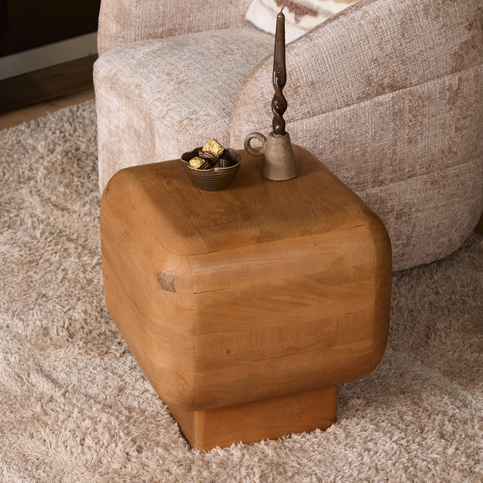 Salontafel Fedde Naturel Mangohout 45 cm-Salontafels-Starfurn