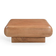 Salontafel Fedde Naturel Mangohout 80 cm 80x80x33 cm-Salontafels-Starfurn
