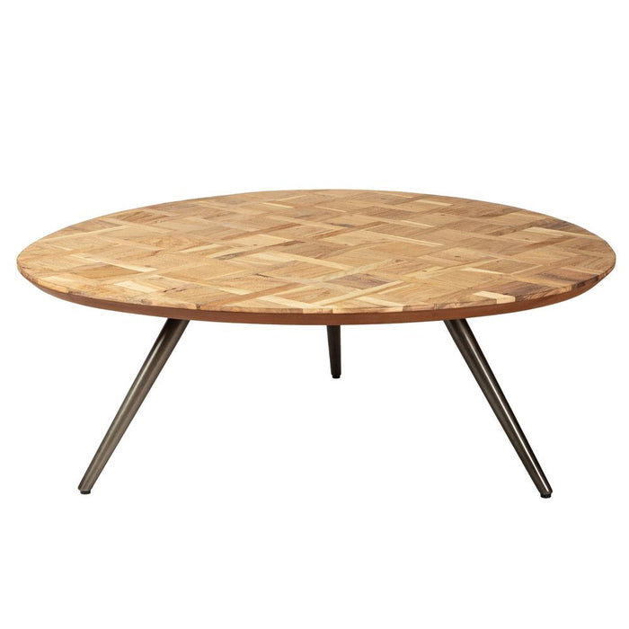 Salontafel Fieron Beige 108x111 cm-Salontafels-PTMD