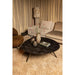 Salontafel Fieron Zwart 110x108 cm-Salontafels-PTMD