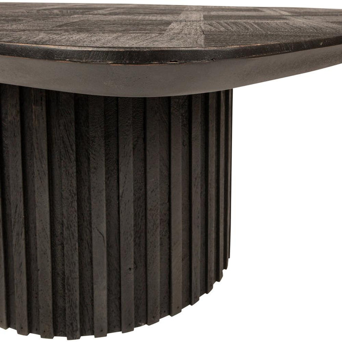 Salontafel Fieron Zwart 177x78 cm-PTMD